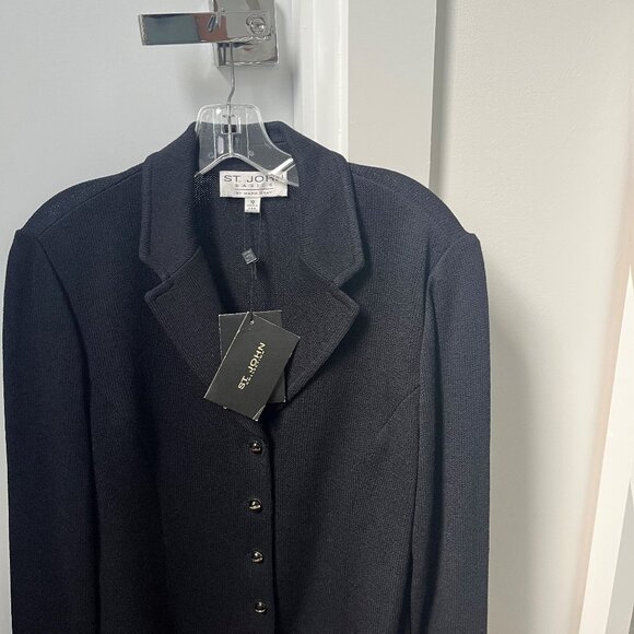 St. John Collection Jackets & Blazers - St. John Classic Black Blazer